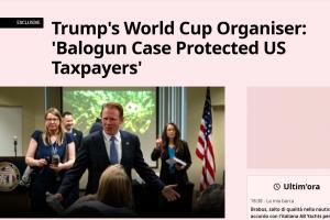 白宫官员表示：世界杯最大遗憾是意大利缺席；对伊朗球员的抱怨感到遗憾